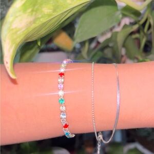 Elegant Multicolor Beaded Bracelet
